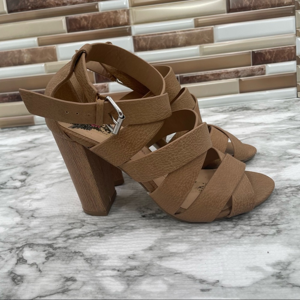 Penny Loves Kenny Strappy Block Heels | 4 Inch Heeled Sandals | Chic Party & Dat